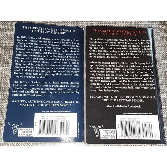 The Trail West Series William W Johnstone paperback (lot of 2/3 in series) Cowbo - Picture 2 of 6